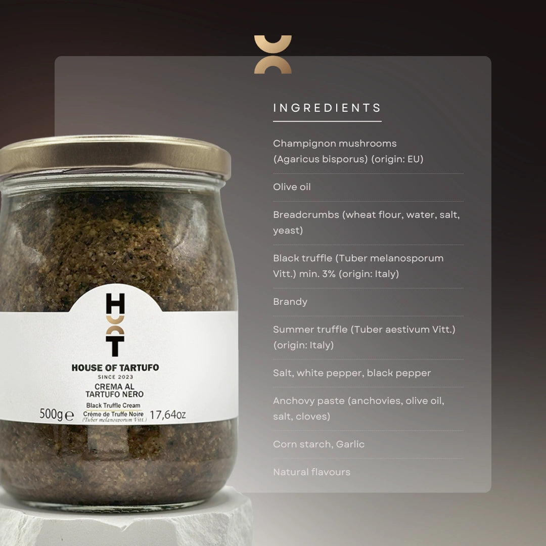 Black truffle cream ingredients