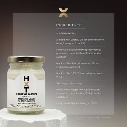 Vegane schwarze Trüffel-Mayonnaise