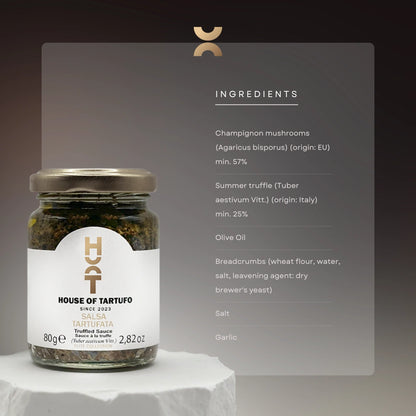 Zomertruffelsaus 25% - Elite Collectie